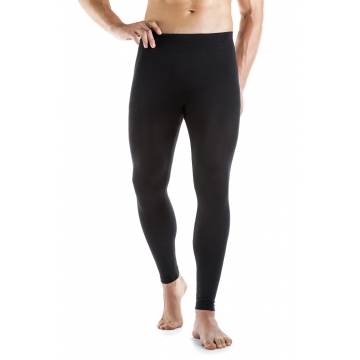 Pantalon Collant Thermique Homme caleçons Long sous-vêtements Respirant en Fibre Dryarn et Laine Mérinos