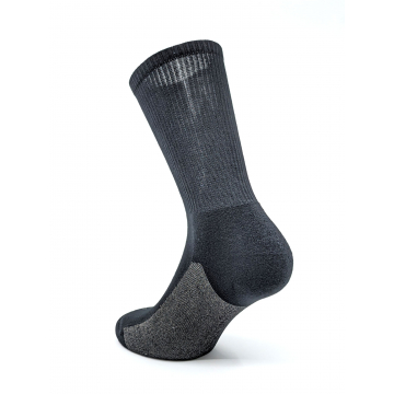 X-Static Silver fibre diabetic socks with soft massaging terry sole