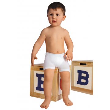 Milk fibre boys & girls boxer shorts - one size 6-36 months