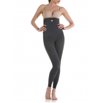High-waisted push-up control anti-ageing leggings with hyaluronic acid