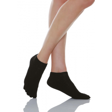 Diabetic toe low-cut socks with X-Static Silver fibre