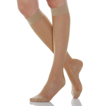 70 denier light support knee high socks 12-17 mmHg Basic