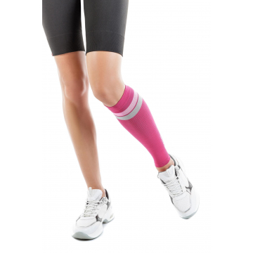 Dryarn fibre compression calf sleeves for men and women