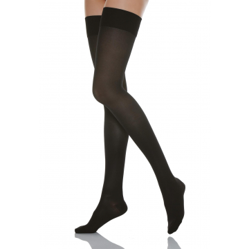 280 denier firm support thigh high stockings 22-27 mmHg