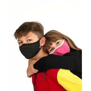 UNIMA KIDS - Kindermaske CE Luxus ultraleicht und atmungsaktiv Dryarn Garn und X-Static Silber