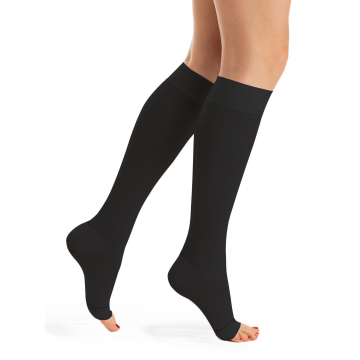 Open-toe anti-embolism knee high socks 25-32 mmHg - K2 for hospitalization