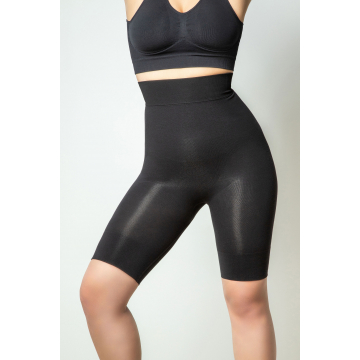 Bamboo high-waisted shaping control shorts - tummy control underwear