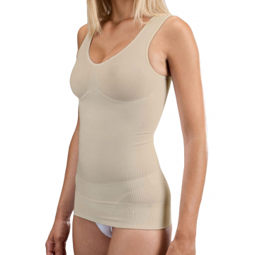 MILK FIBRE push-up shaping control vest - tummy control underwear
