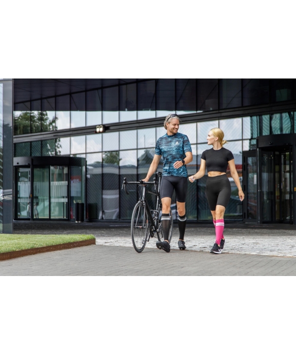Valcatch Manchons Compression Mollet 20-30 MmHg | Lot De 2 Paires | Pour Course, Cyclisme, Varices